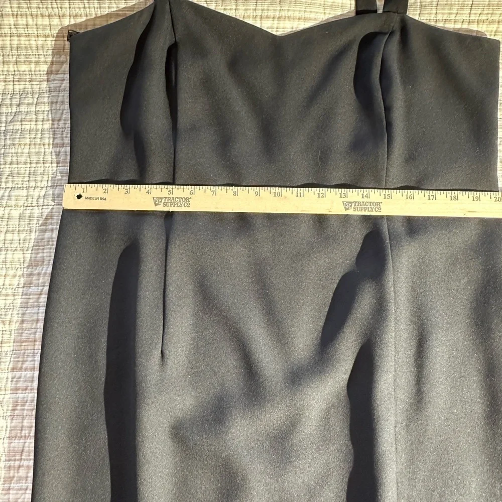 Chic Black Women's Maxi Dress with Jacket - Picture 13 of 15